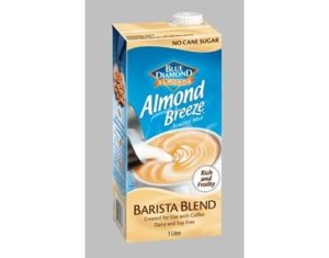 The new Almond Breeze Barista Blend was developed to complements coffee.